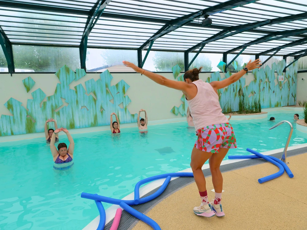 aquagym au camping 4 étoiles en Vendée