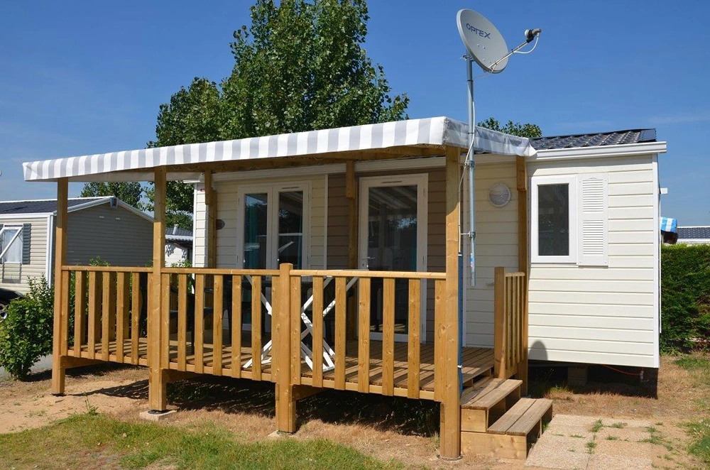 location mobil home au camping 4 étoiles à saint hilaire de riez