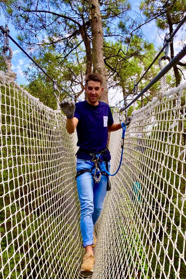 feeling forest saint hillaire de riez vendée accrobranche 