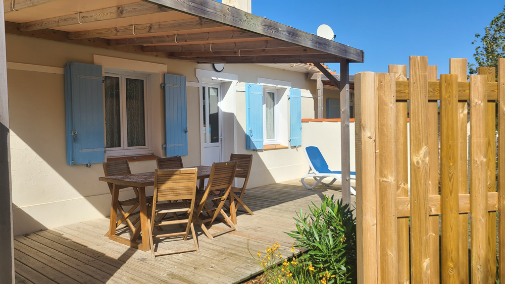 location gite au sein d'un camping en Vendée