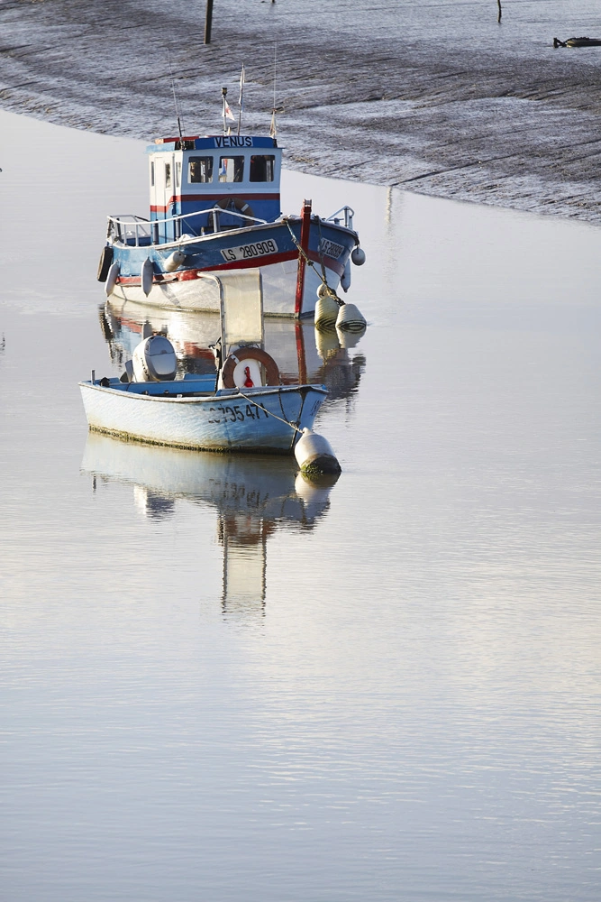 bateau peche en mer en Vendée