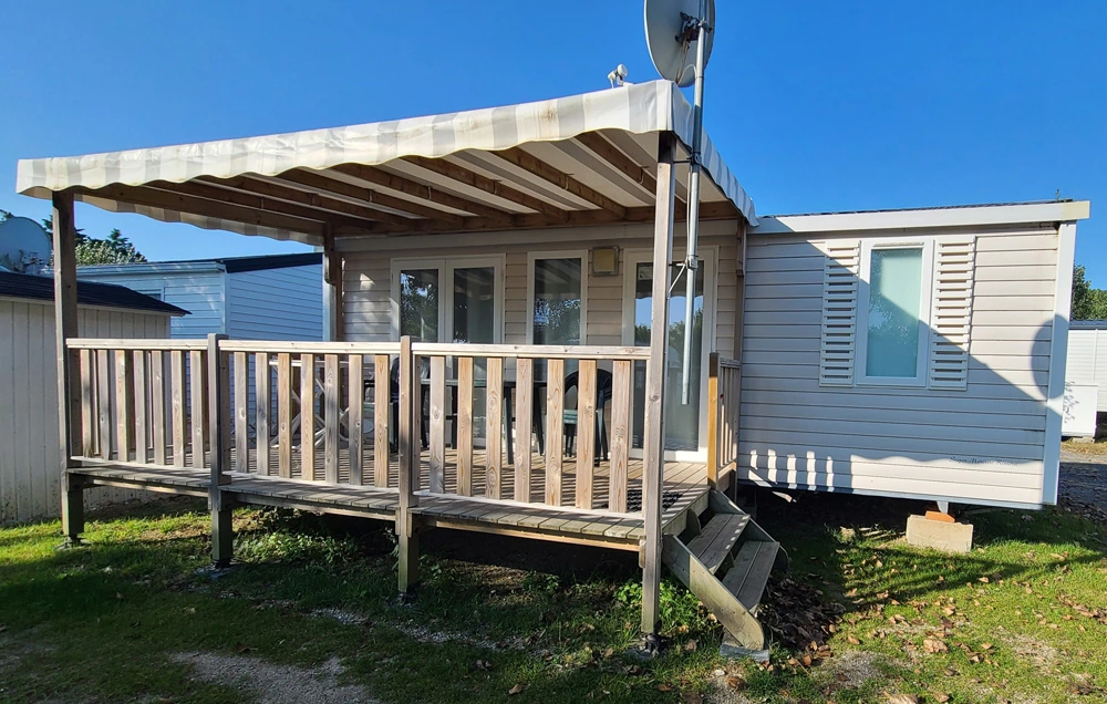 location mobil home au camping 4 étoiles à saint hilaire de riez