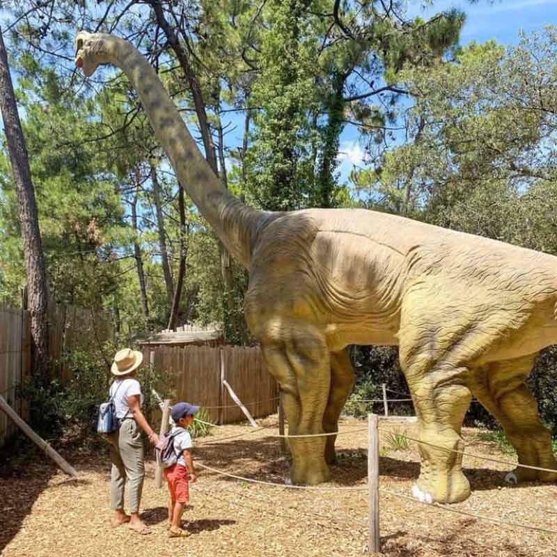parcours dinosaures immersif dinos park parc a theme saint hilaire de riez
