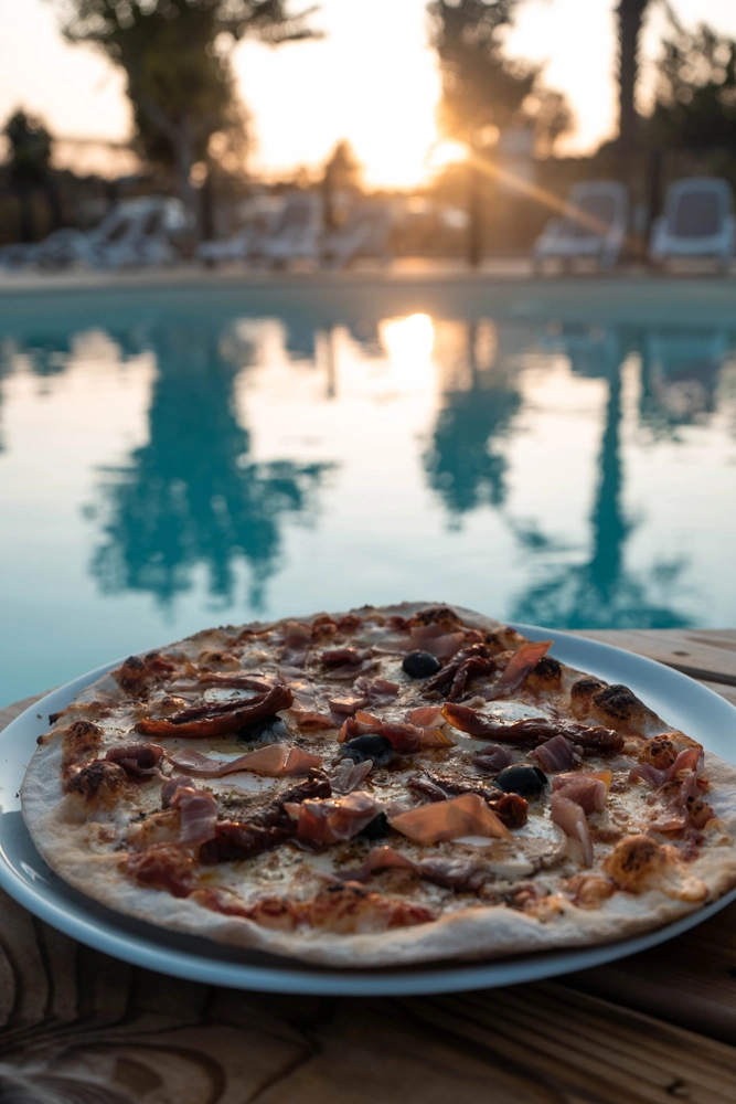 pizza du camping en Vendée